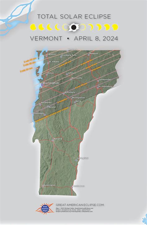 path of total eclipse 2024 vermont